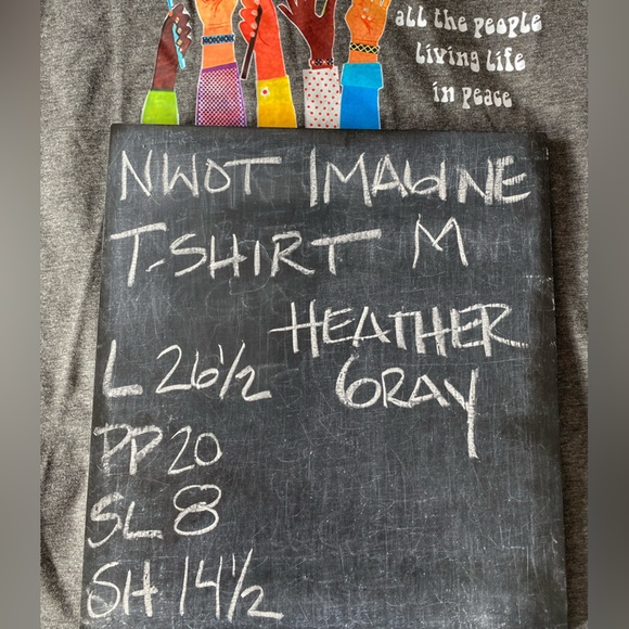 Imagine Lennon Inspired Graphic T-Shirt - Picture 5 of 12